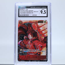 Monkey D. Luffy ST01-012 – 1st Anniversary Art – Japanese – CGC 9.5 Mint+